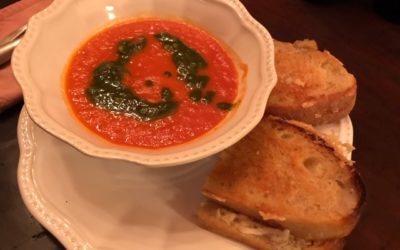Tomato Soup and Grilled Cheese Sandwiches for Grown-ups